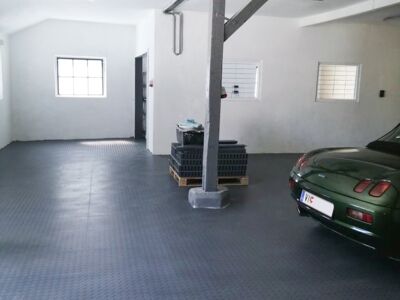 Extremer Betonboden in Garage reparieren (Villach / KTN)